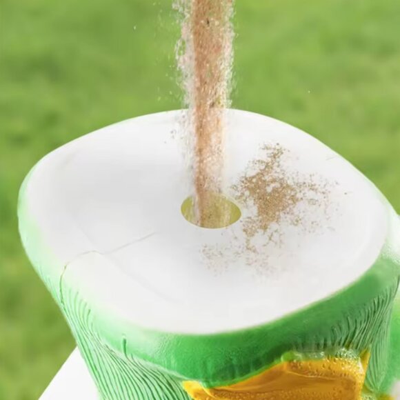 18cm Large White Goose Garden Decor Unique Outdoor Garden Landscape Animal Statu - Picture 5 of 5